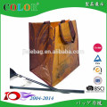 promotional pp woveb ice wine bag 6 bottles carry bag